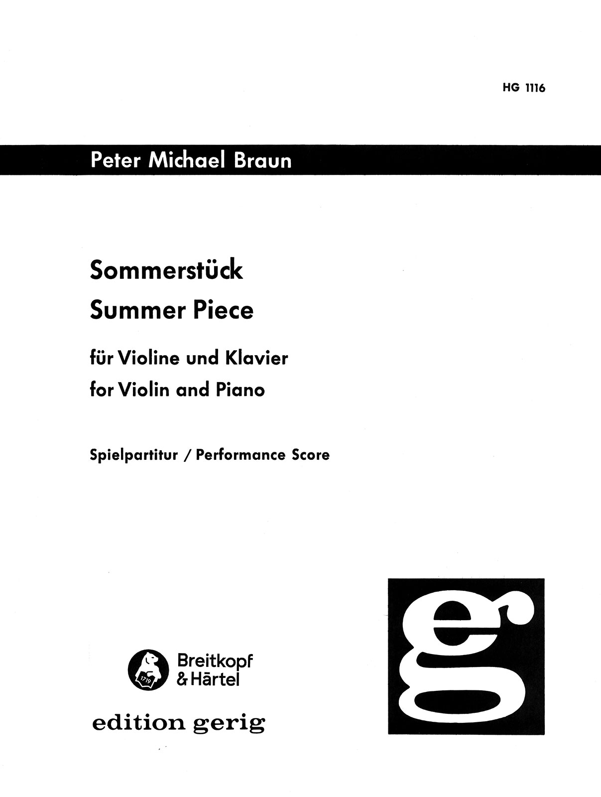 Other Cover Image Sommerstück