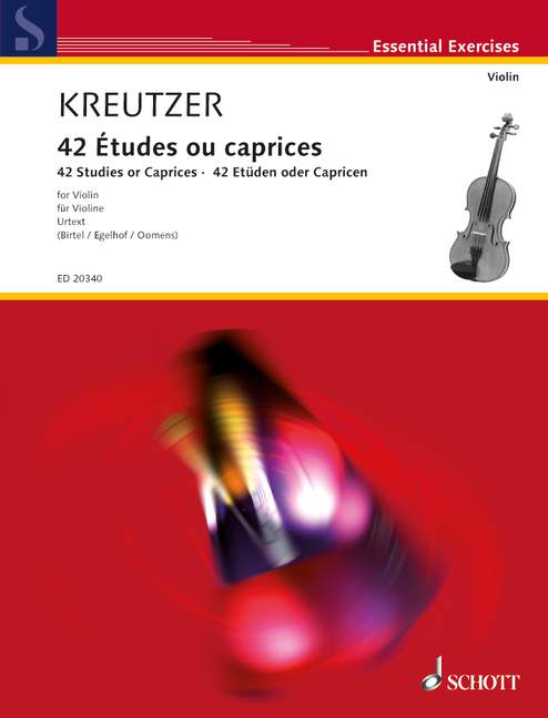 Front Cover Image 42 Etüden oder Capricen 