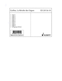 Front Cover Image La Révolte des Orgues op. 69 