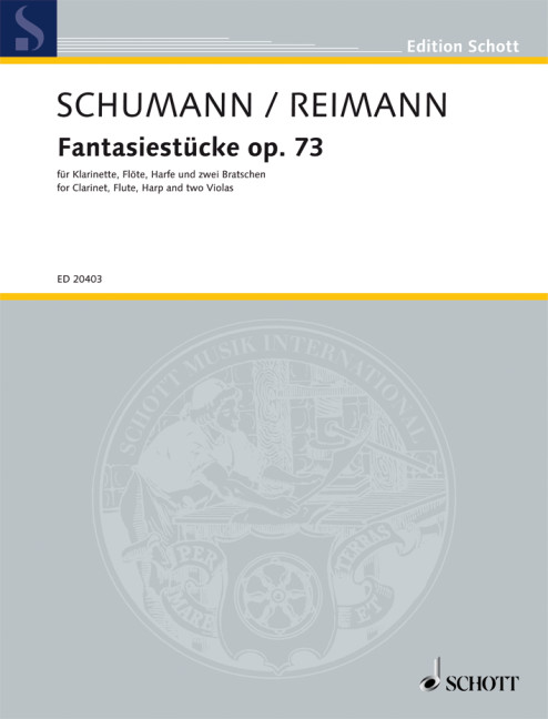 Front Cover Image Fantasiestücke op. 73 