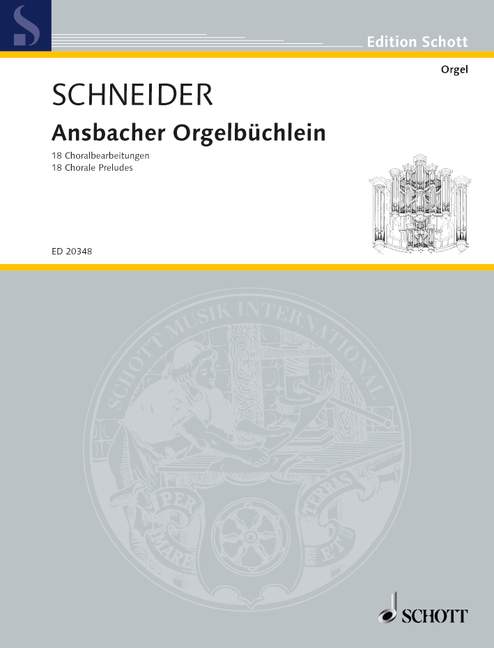 Front Cover Image Ansbacher Orgelbüchlein 