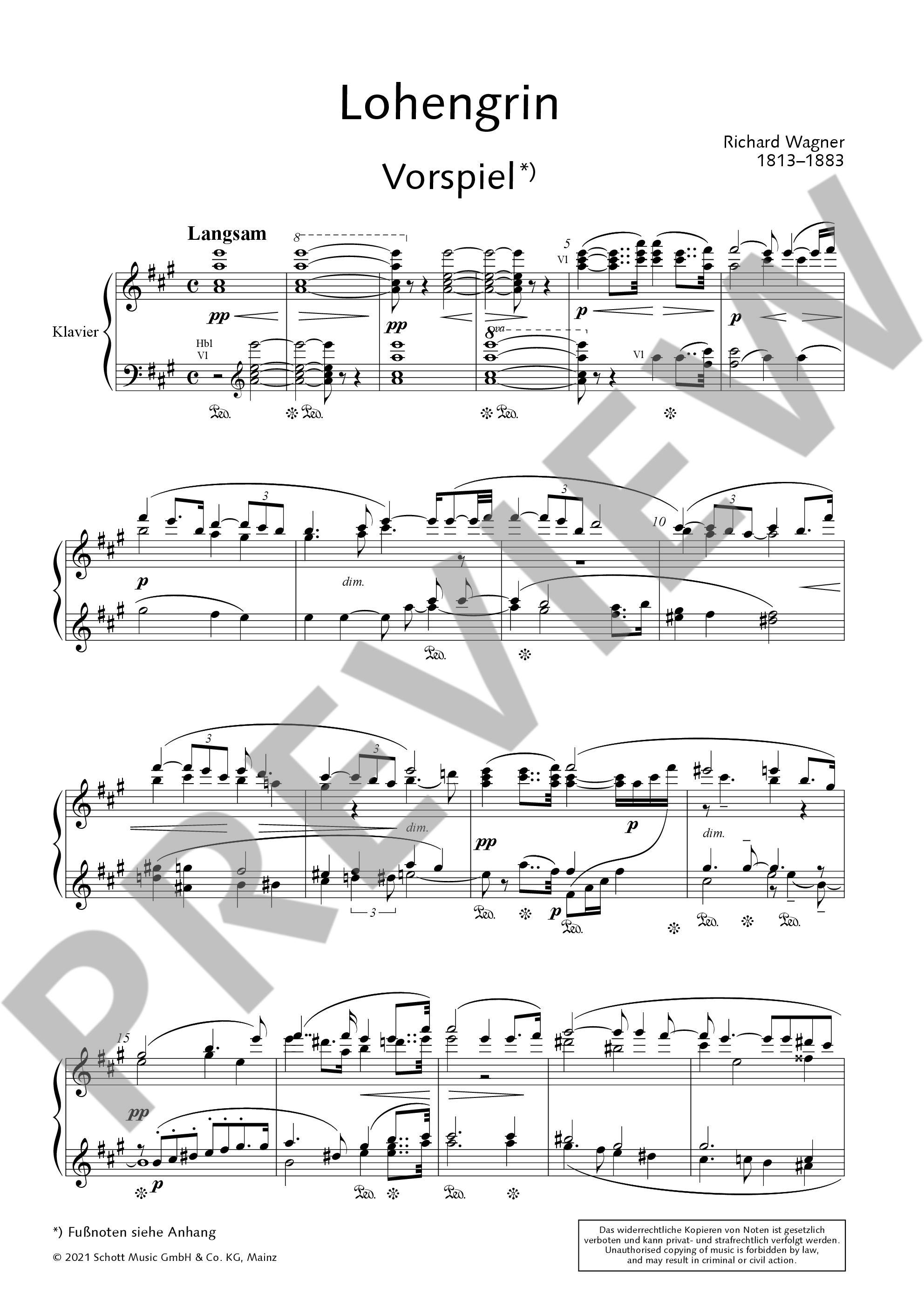 Other Cover Image Lohengrin WWV 75 