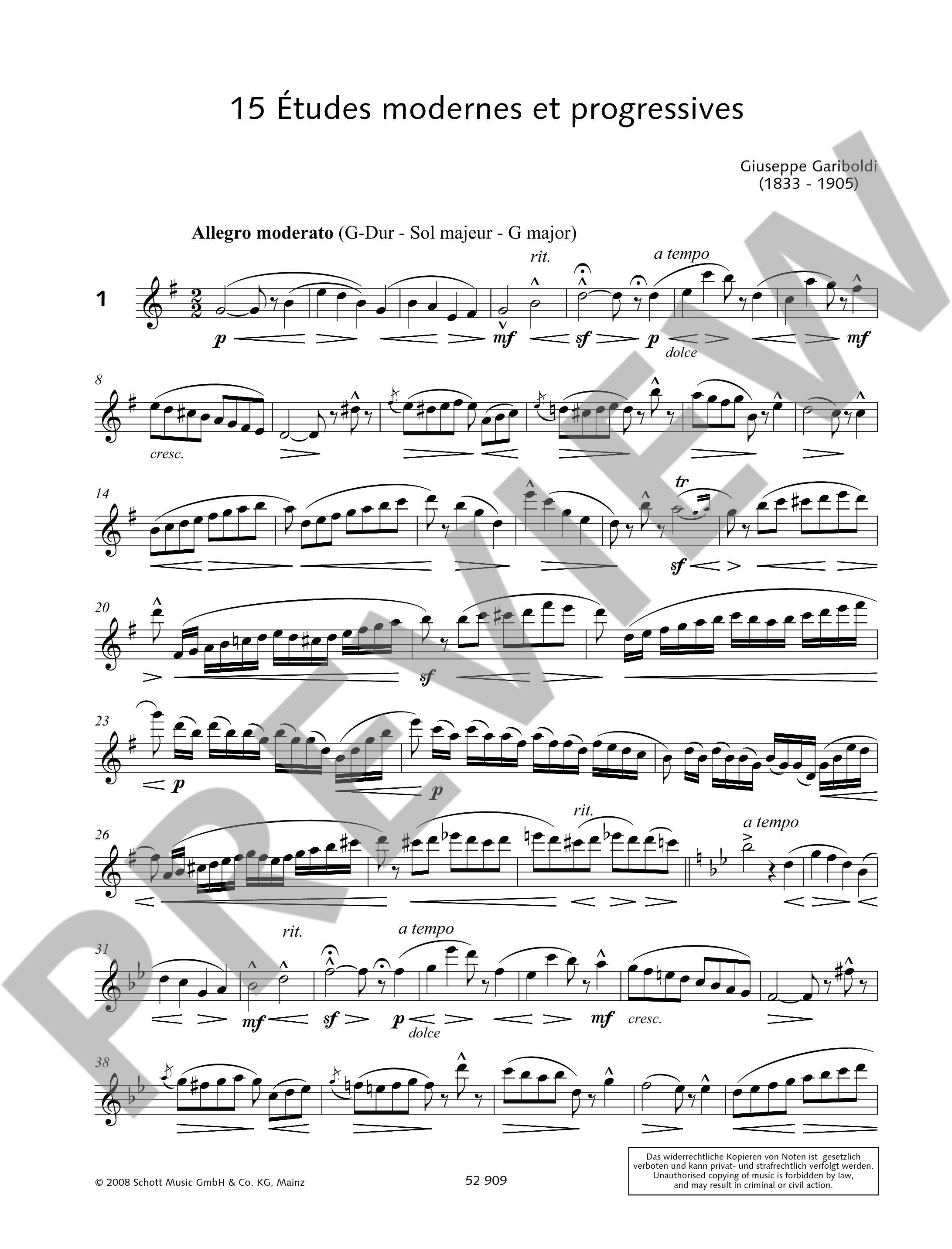 Other Cover Image 15 Etudes modernes et progressives 