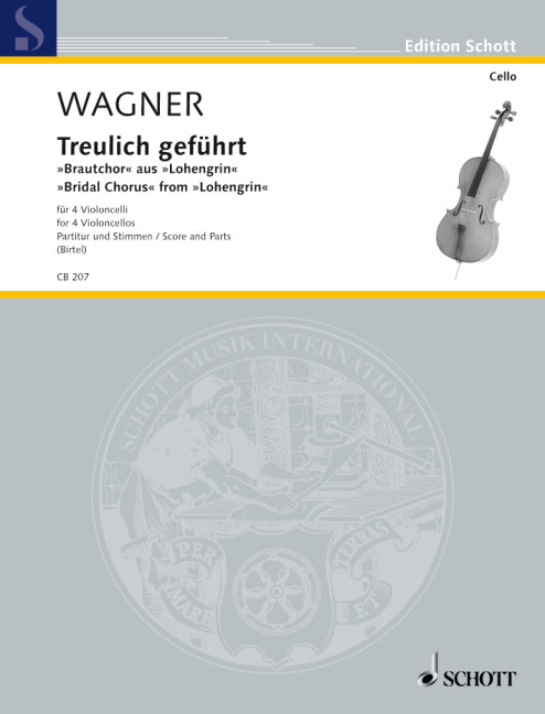 Front Cover Image Treulich geführt WWV 75 