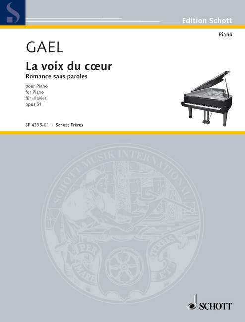 Front Cover Image La voix du coeur op. 51 