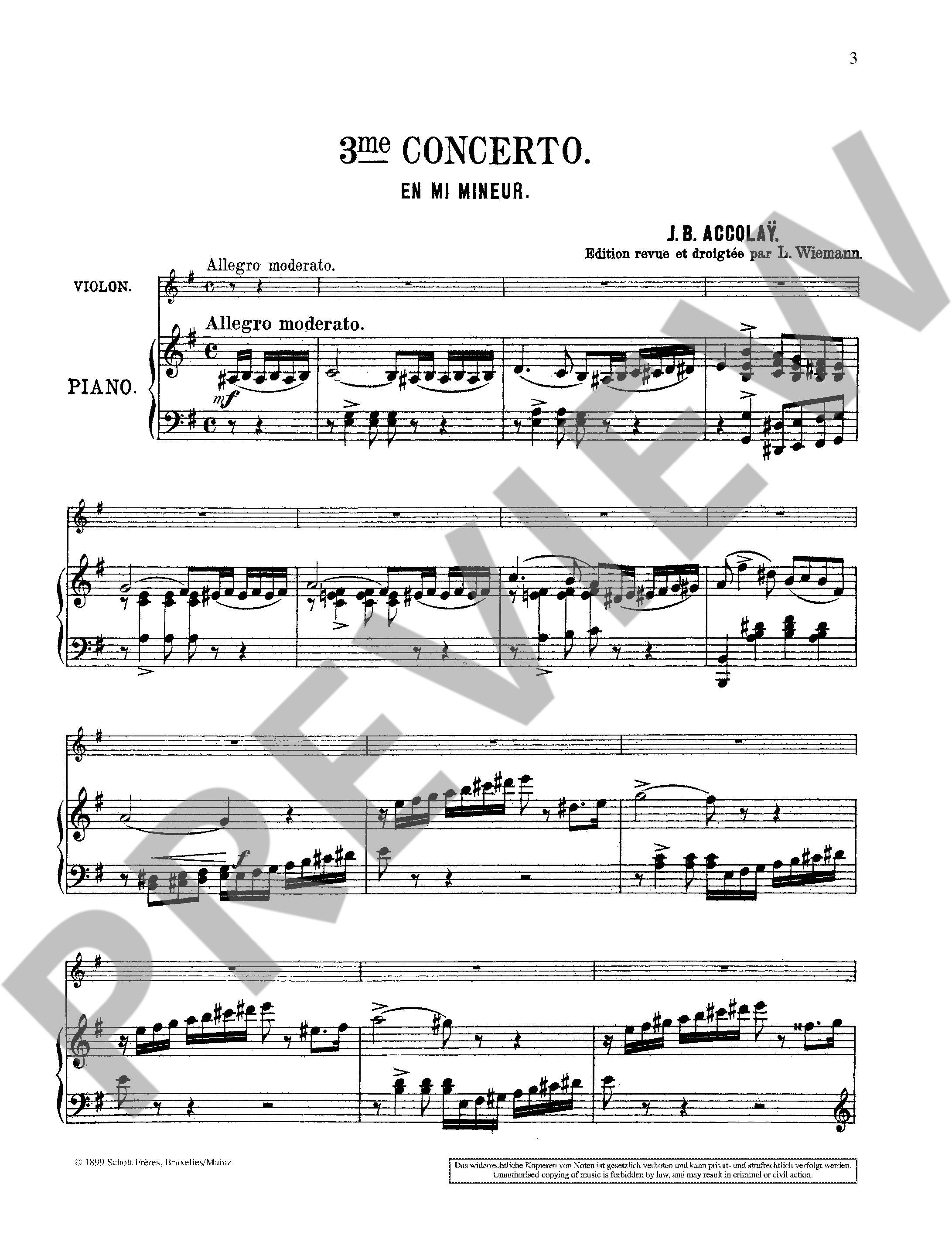 Other Cover Image Concertino Nr. 3 