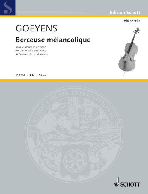 Front Cover Image Berceuse mélancolique 