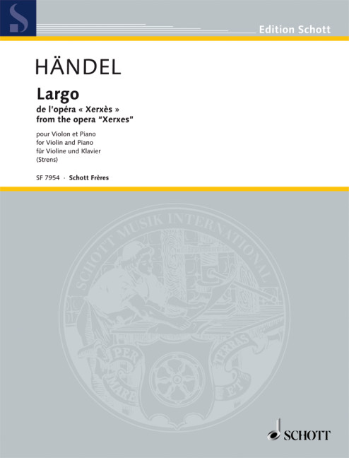 Front Cover Image Largo B-Dur 