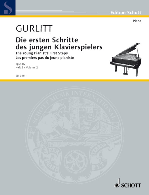 Front Cover Image Die ersten Schritte des jungen Klavierspielers op. 82 