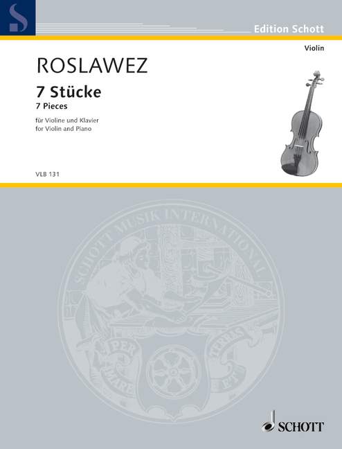 Front Cover Image 7 Stücke 