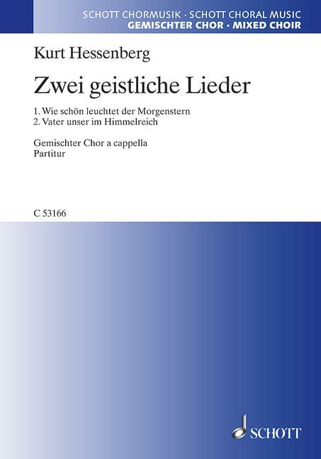 Front Cover Image Zwei geistliche Lieder 
