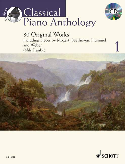 Front Cover Image Classical Piano Anthology Band 1