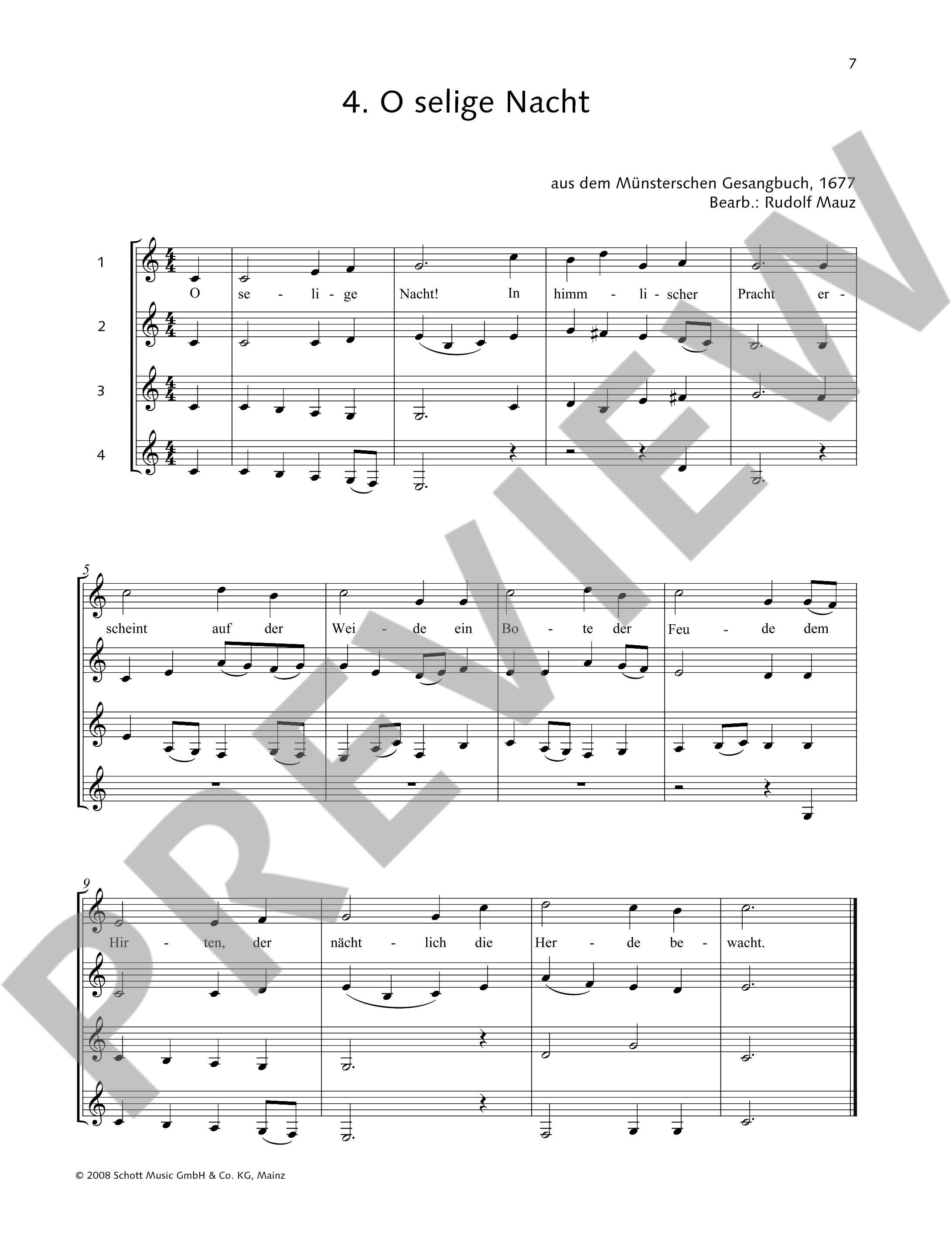 Other Cover Image Vier Klarinetten zur Weihnacht 