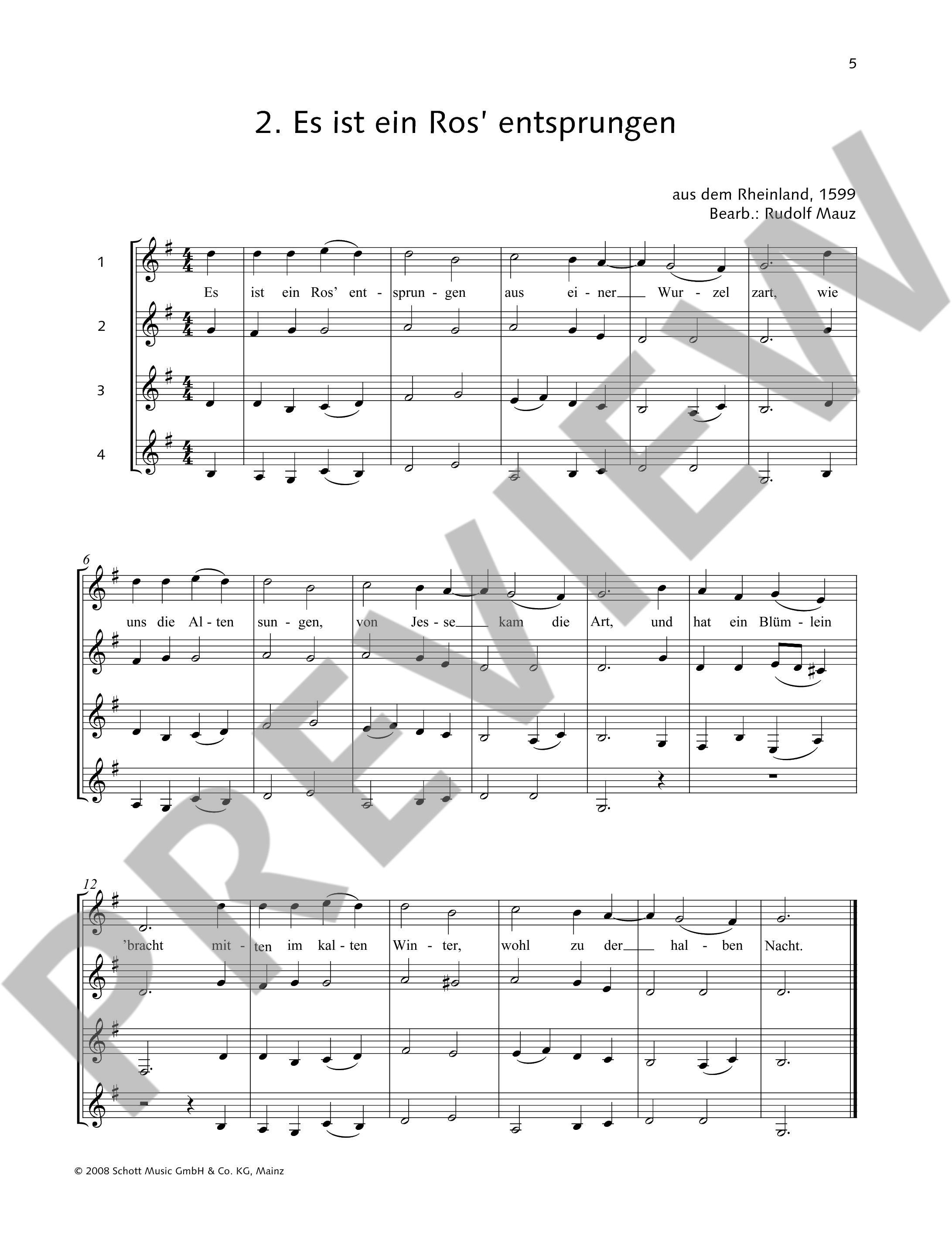 Other Cover Image Vier Klarinetten zur Weihnacht 