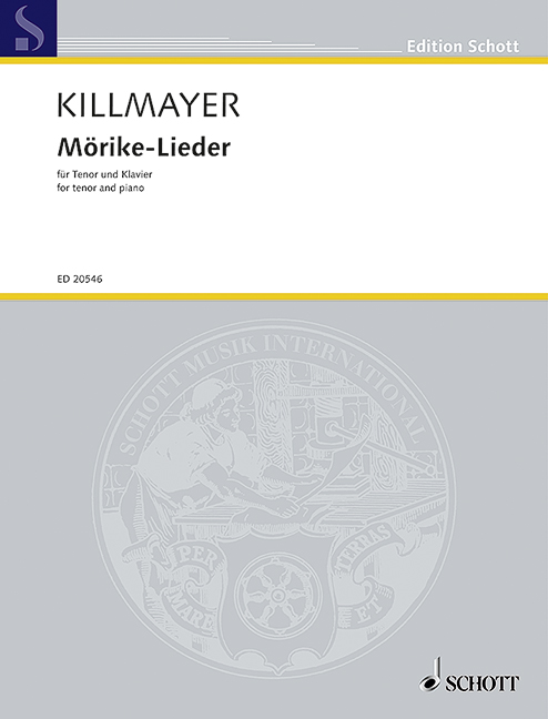 Front Cover Image Mörike-Lieder 
