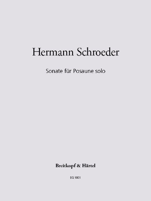 Other Cover Image Sonate für Posaune solo