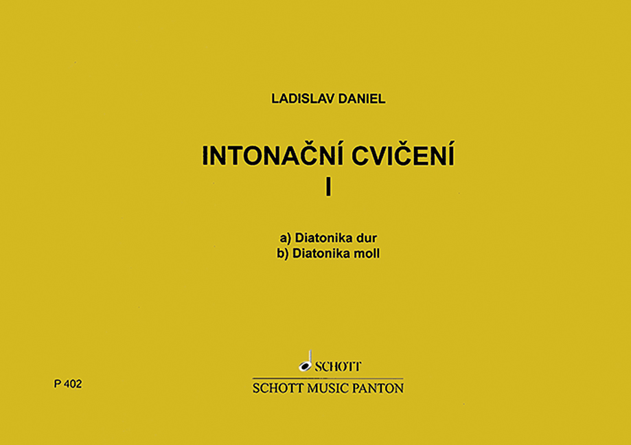 Front Cover Image Intonationsübungen I Band I