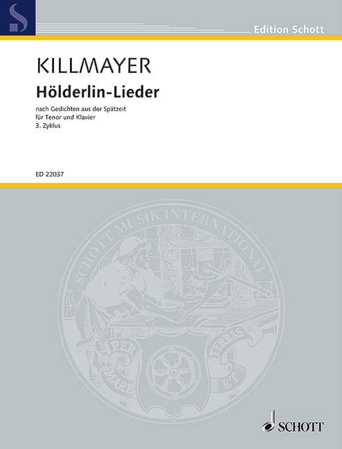 Front Cover Image Hölderlin-Lieder 