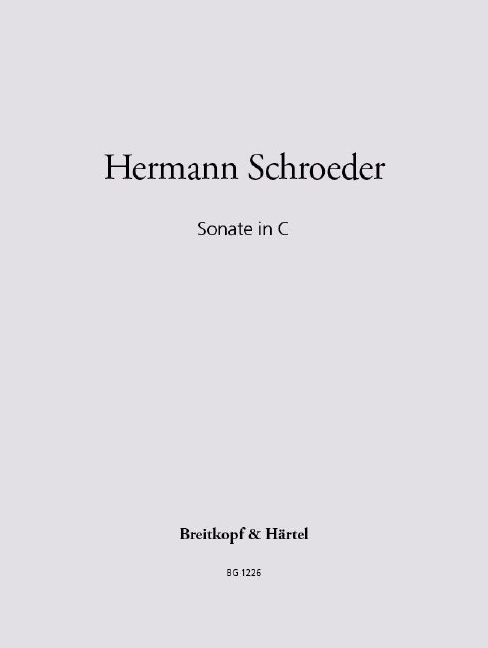 Other Cover Image Sonate in C