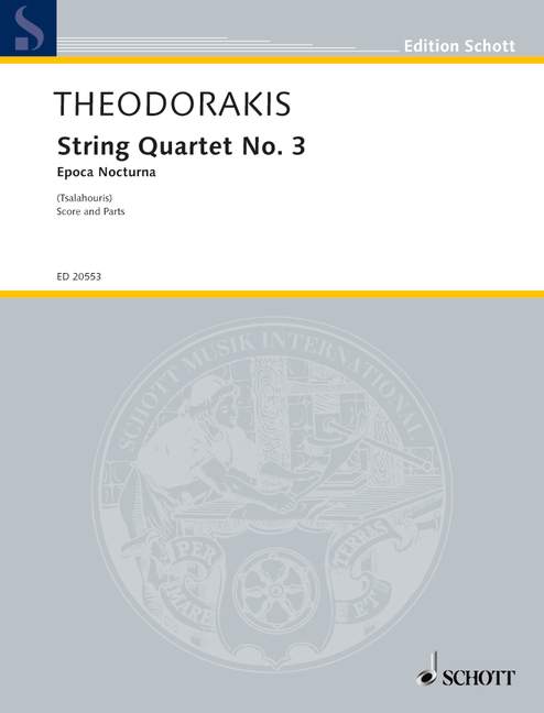 Front Cover Image Streichquartett Nr. 3 