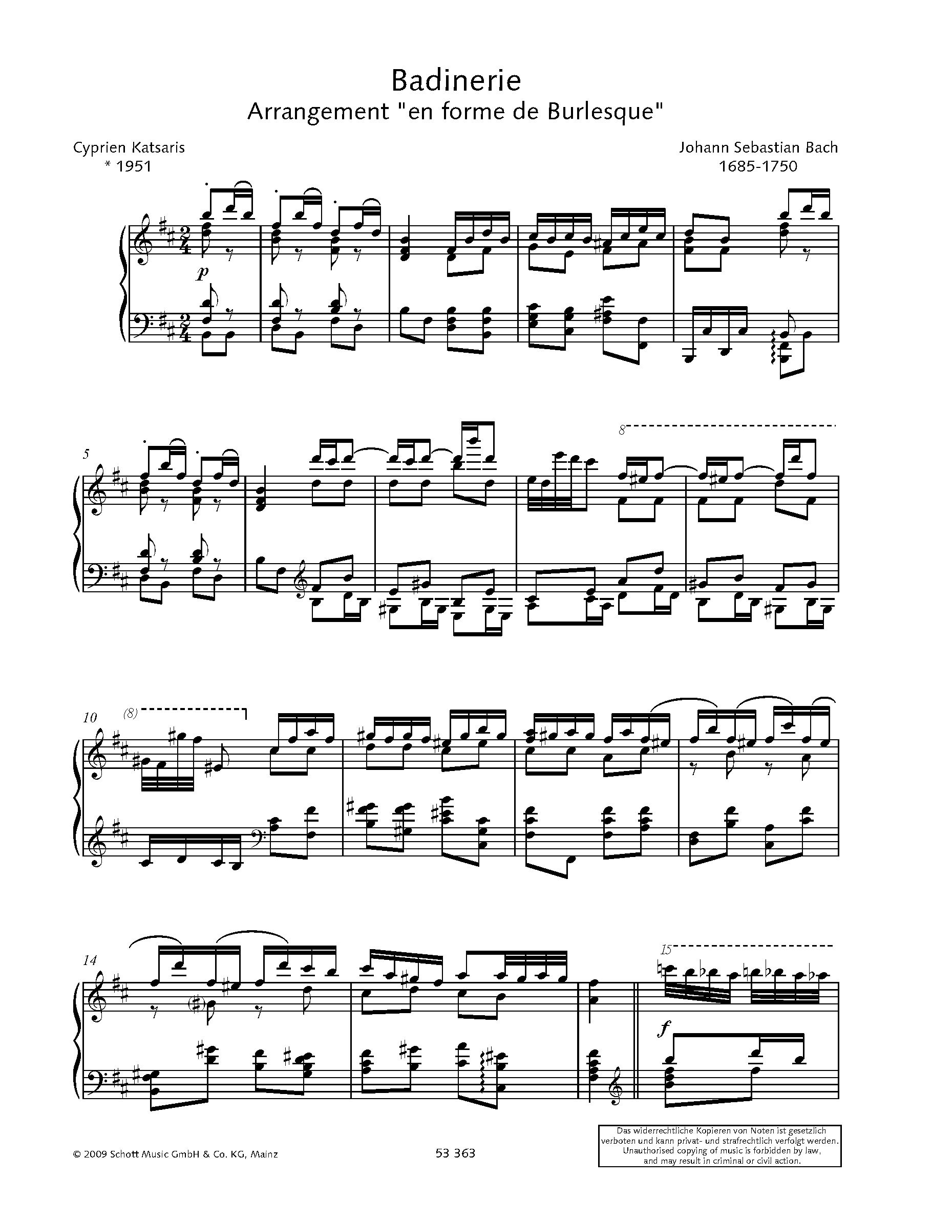 Other Cover Image Badinerie Band 14