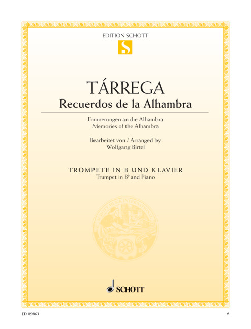 Front Cover Image Erinnerungen an die Alhambra 