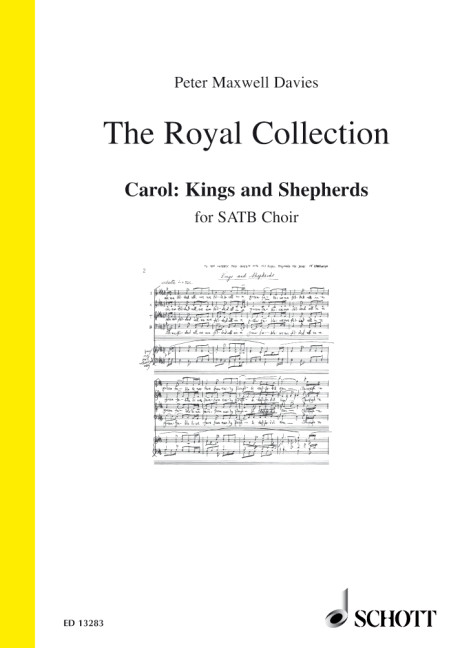Front Cover Image Carol: Kings and Shepherds 