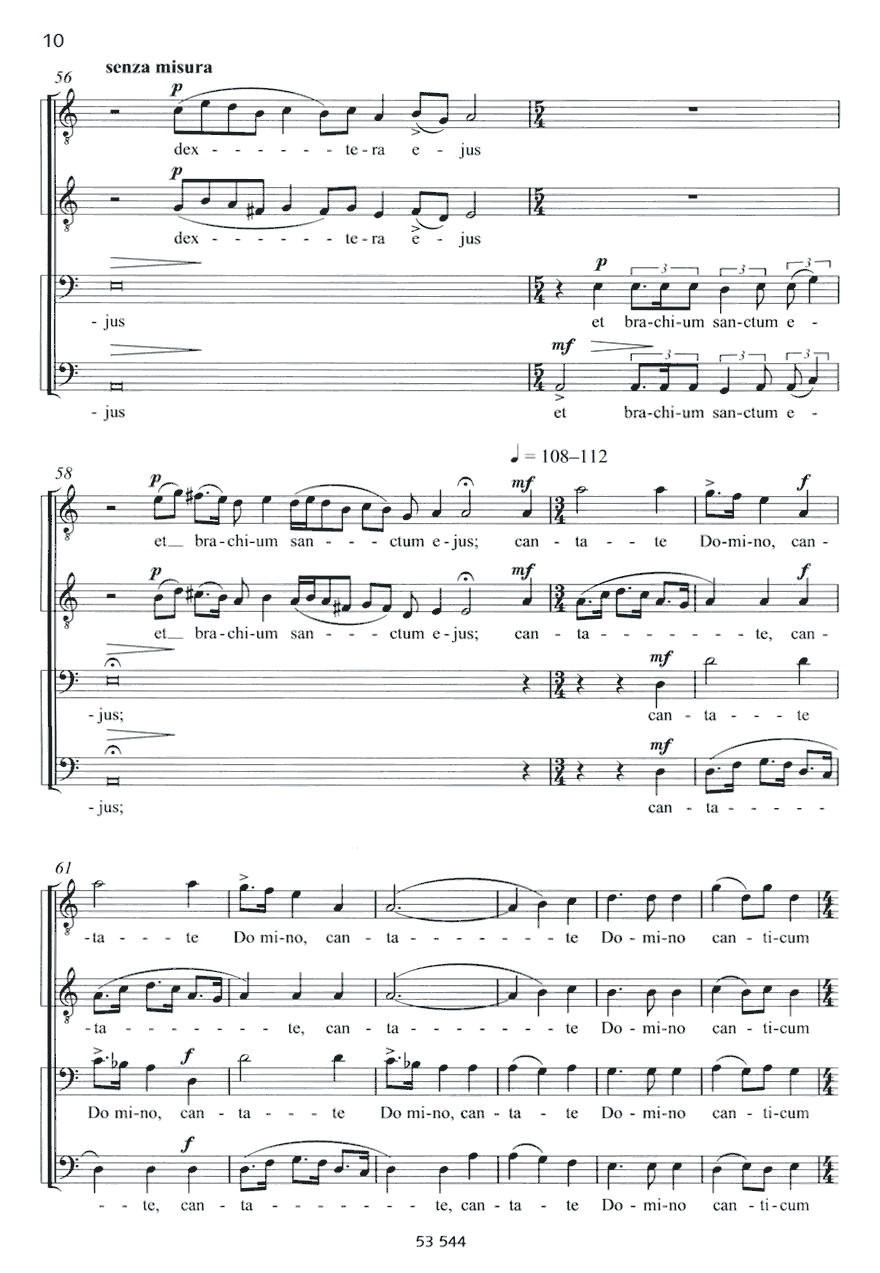 Other Cover Image Cantate Domino op. 97c 