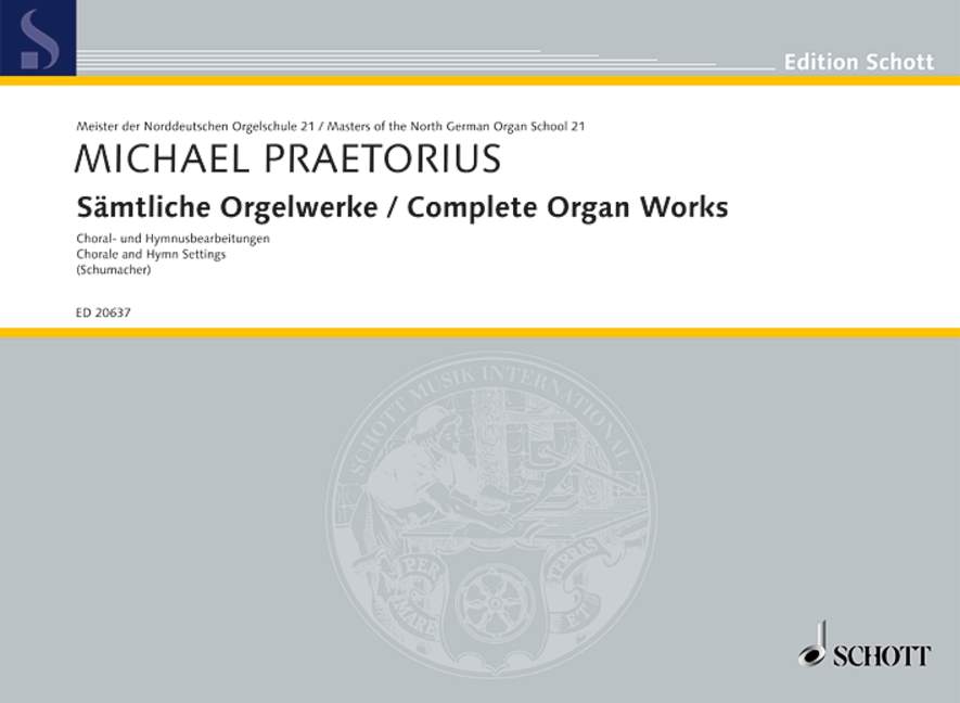 Front Cover Image Sämtliche Orgelwerke Band 21