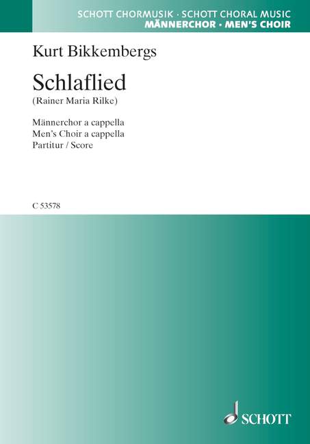 Front Cover Image Schlaflied 
