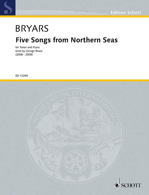 Front Cover Image Five Songs from Northern Seas 