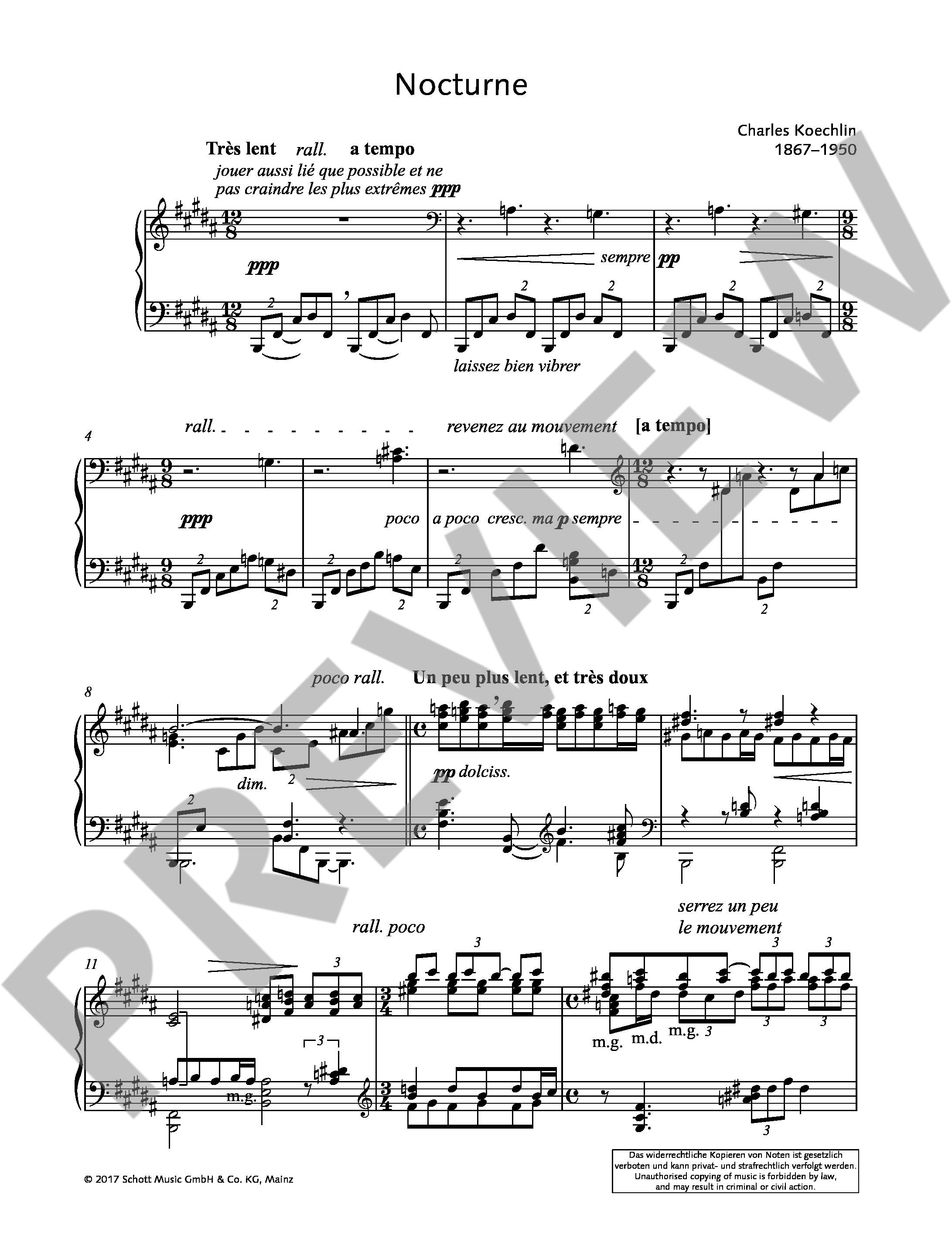 Other Cover Image Nocturne op. 33 