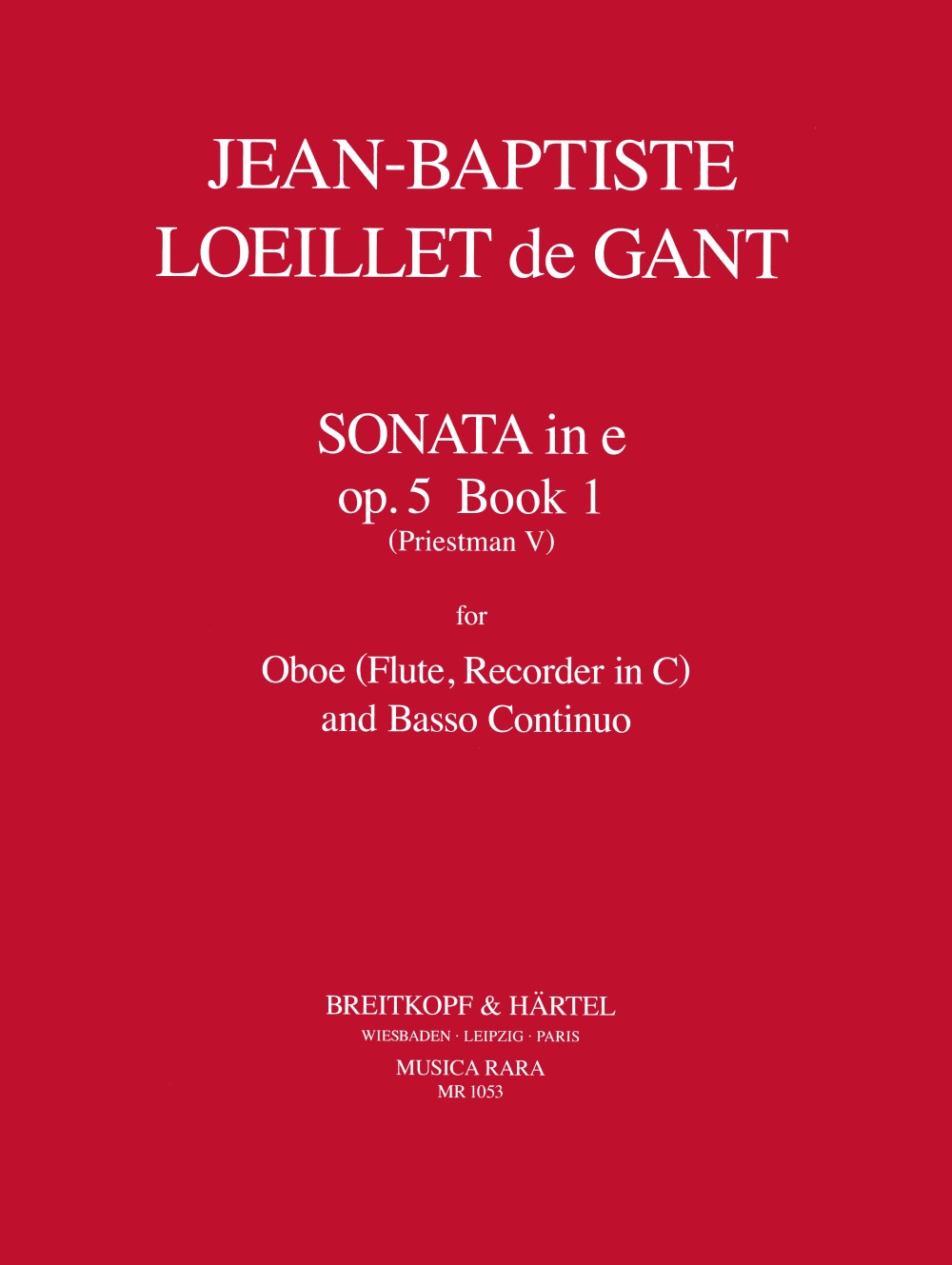 Other Cover Image Buch 1: Sonate Nr. 1 e-moll