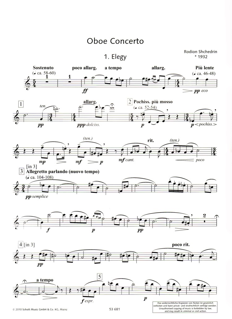 Other Cover Image Oboe Concerto 