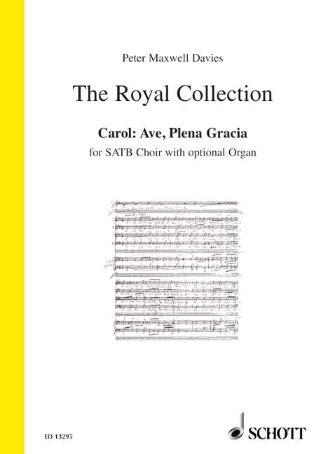 Front Cover Image Carol: Ave, Plena Gracia 