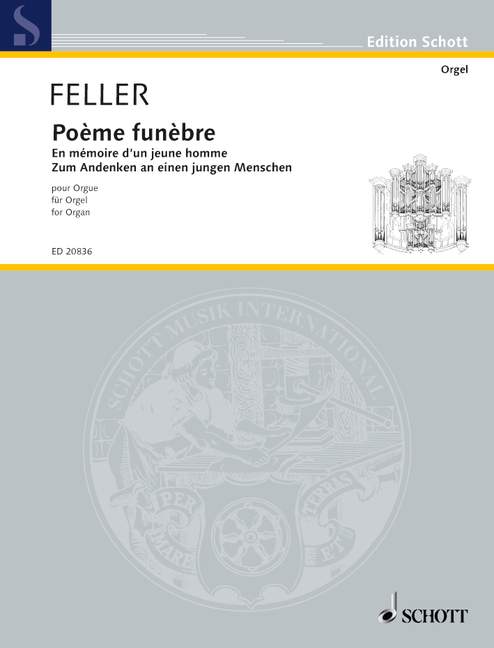 Front Cover Image Poème funèbre 