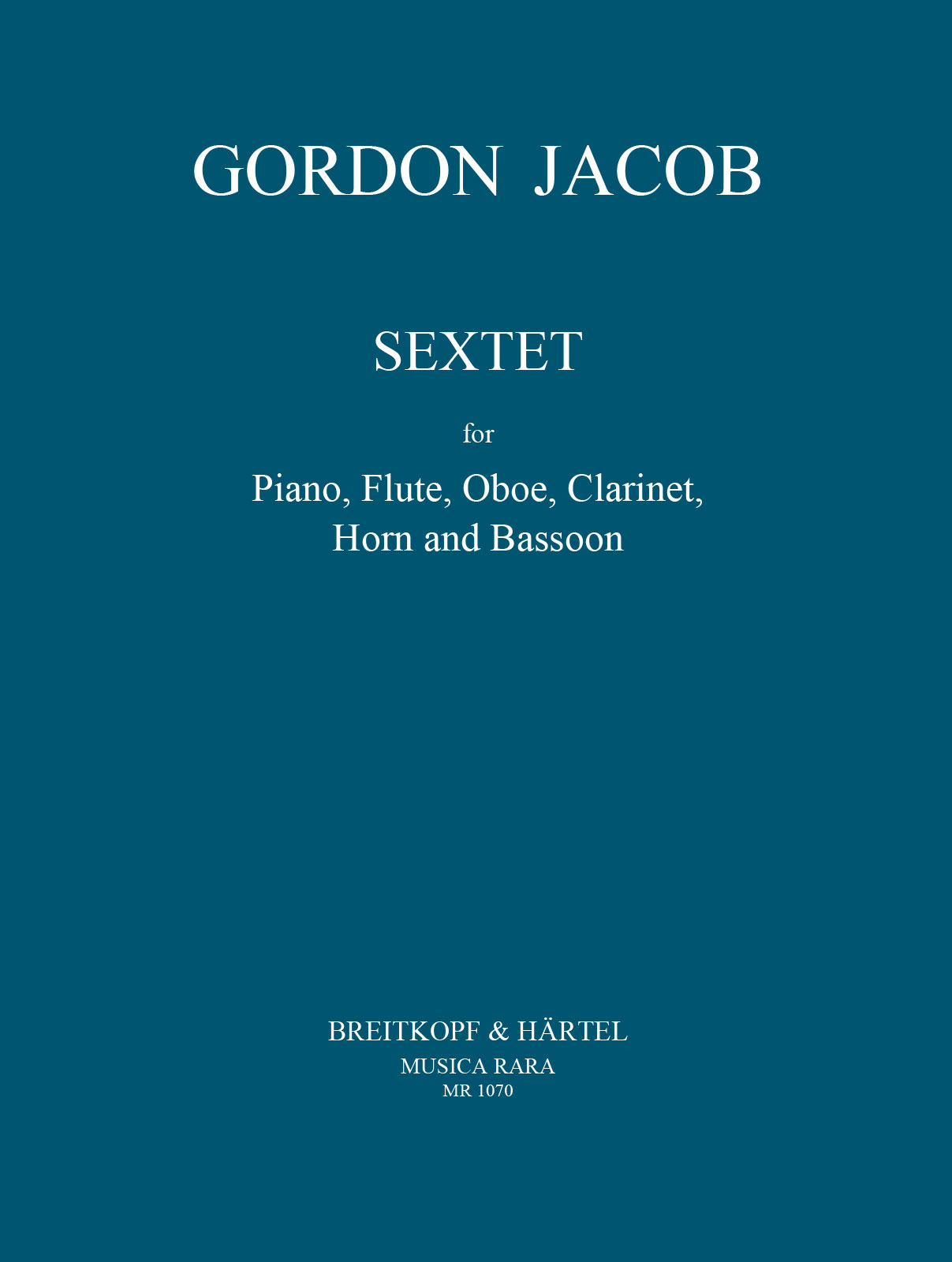 Front Cover Image Sextett (1957)