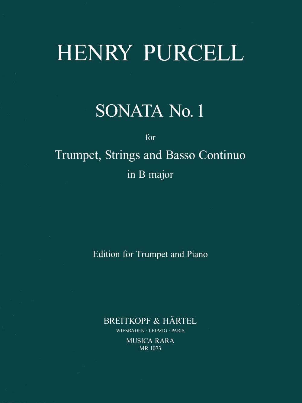 Other Cover Image Sonate Nr. 1 D-dur Nr. 1 B-dur