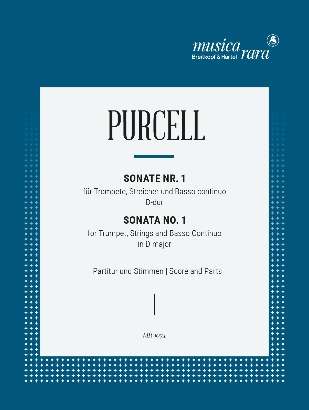 Front Cover Image Sonate Nr. 1 D-dur
