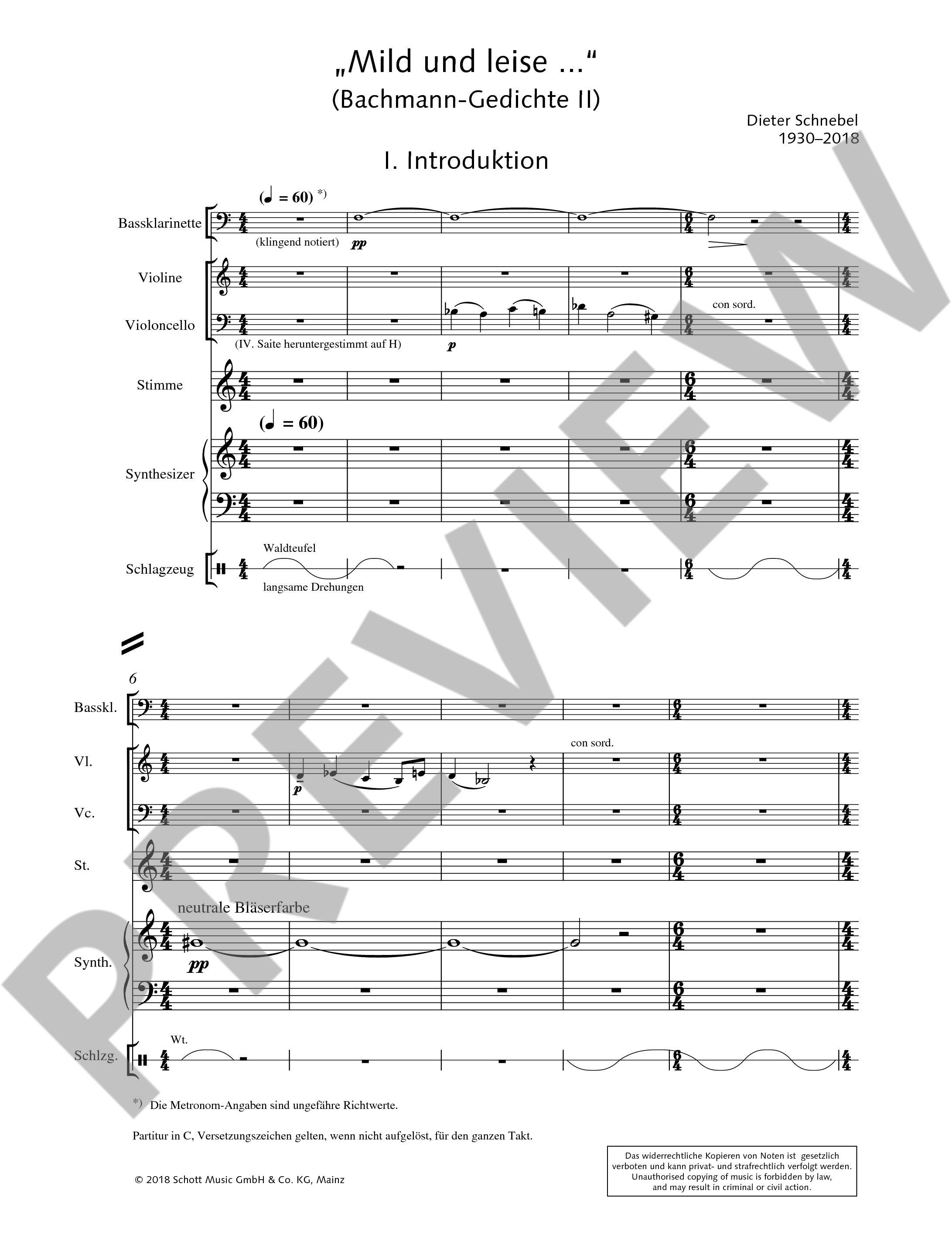 Other Cover Image „Mild und leise...“ 