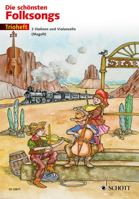 Front Cover Image Die schönsten Folksongs 