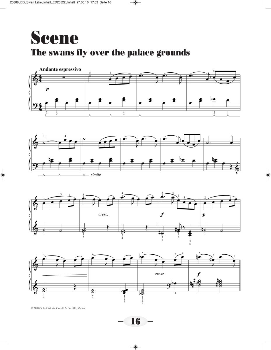 Other Cover Image Swan Lake op. 20 