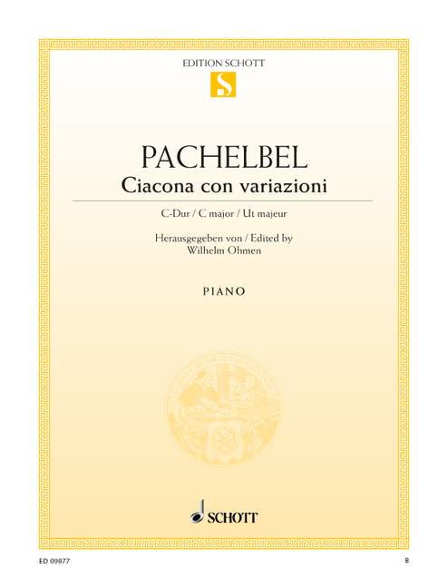 Front Cover Image Ciacona con variazioni C-Dur 