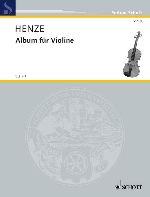 Front Cover Image Album für Violine 