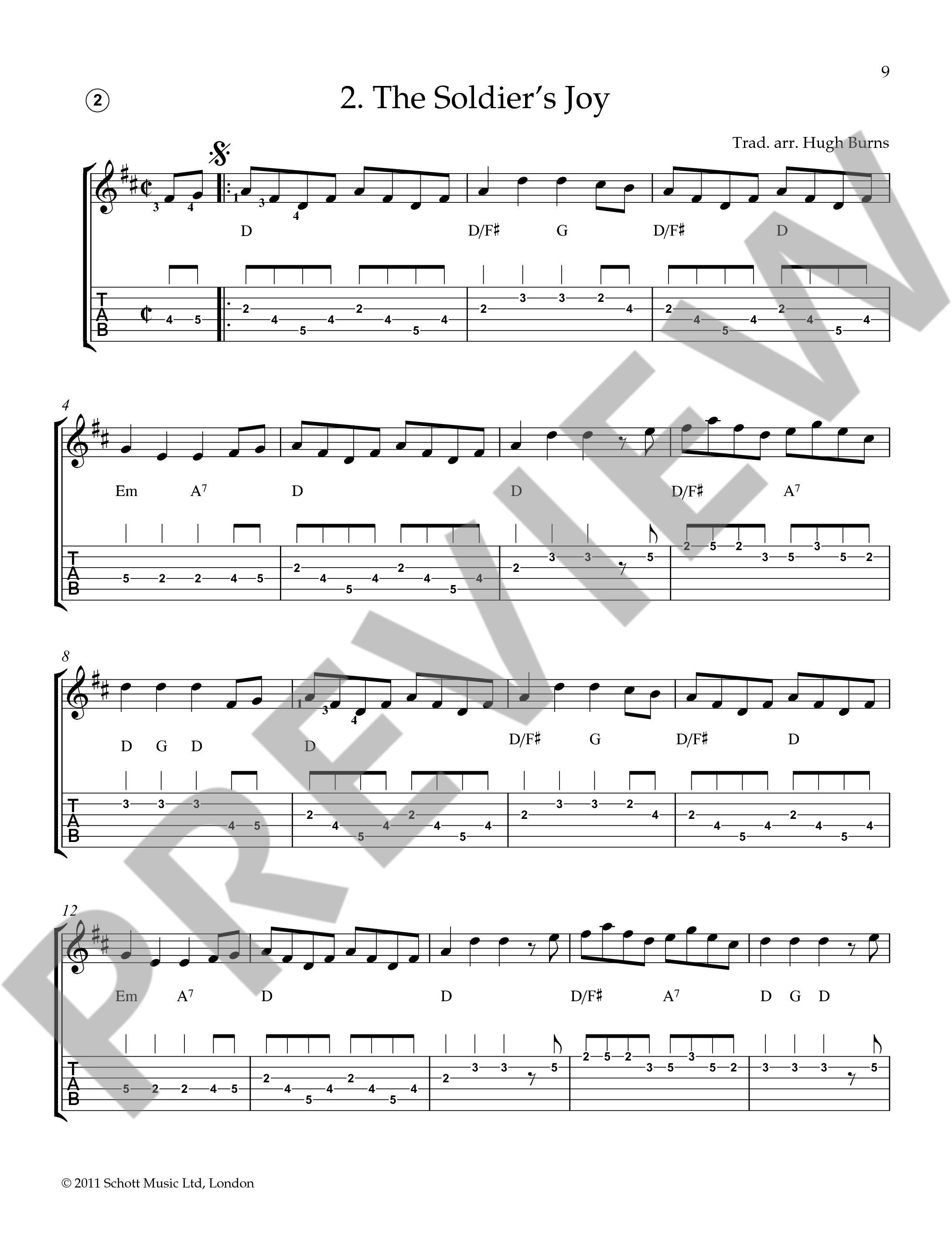 Other Cover Image Scottish Folk Tunes for Guitar 