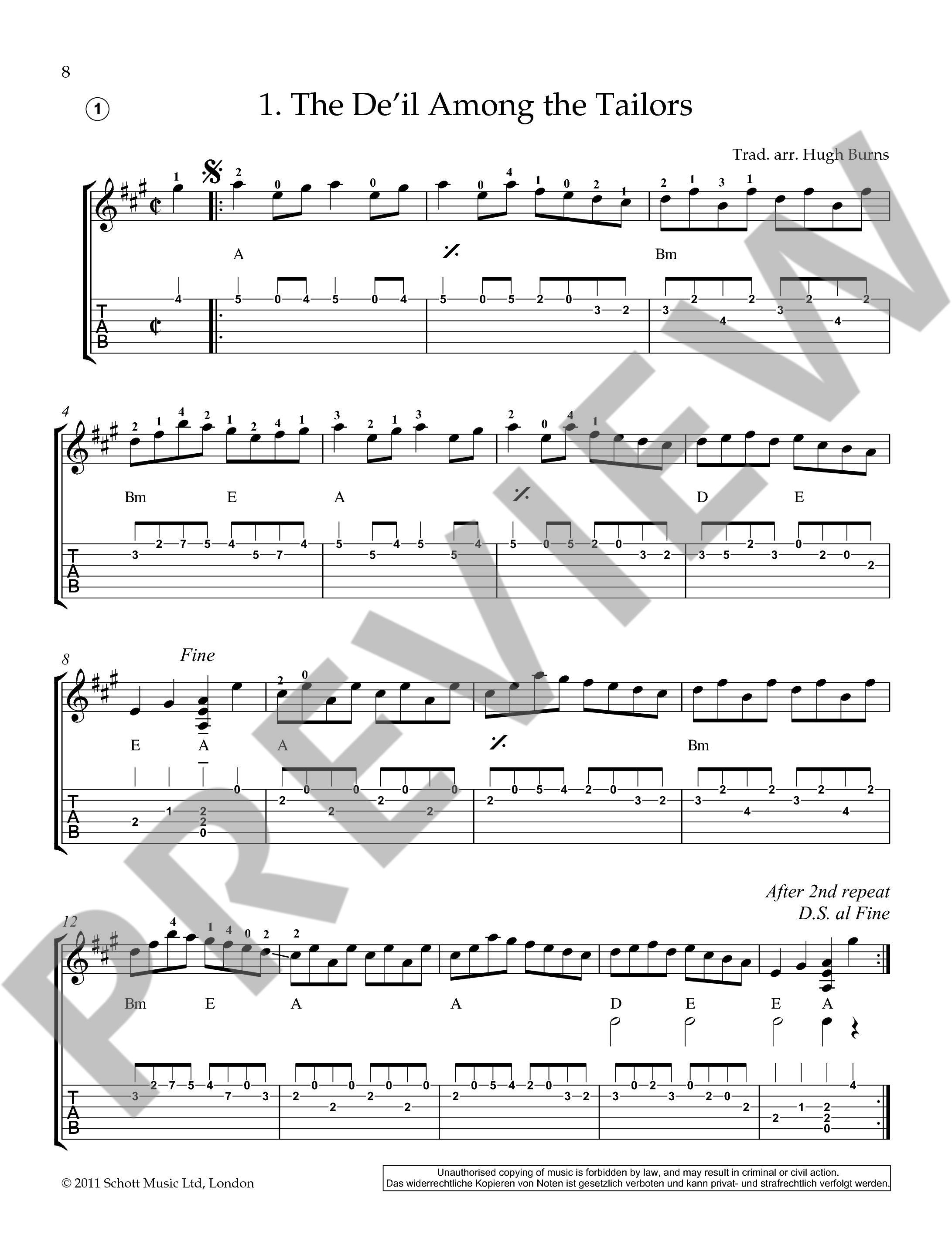 Other Cover Image Scottish Folk Tunes for Guitar 