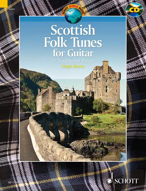 Front Cover Image Scottish Folk Tunes for Guitar 