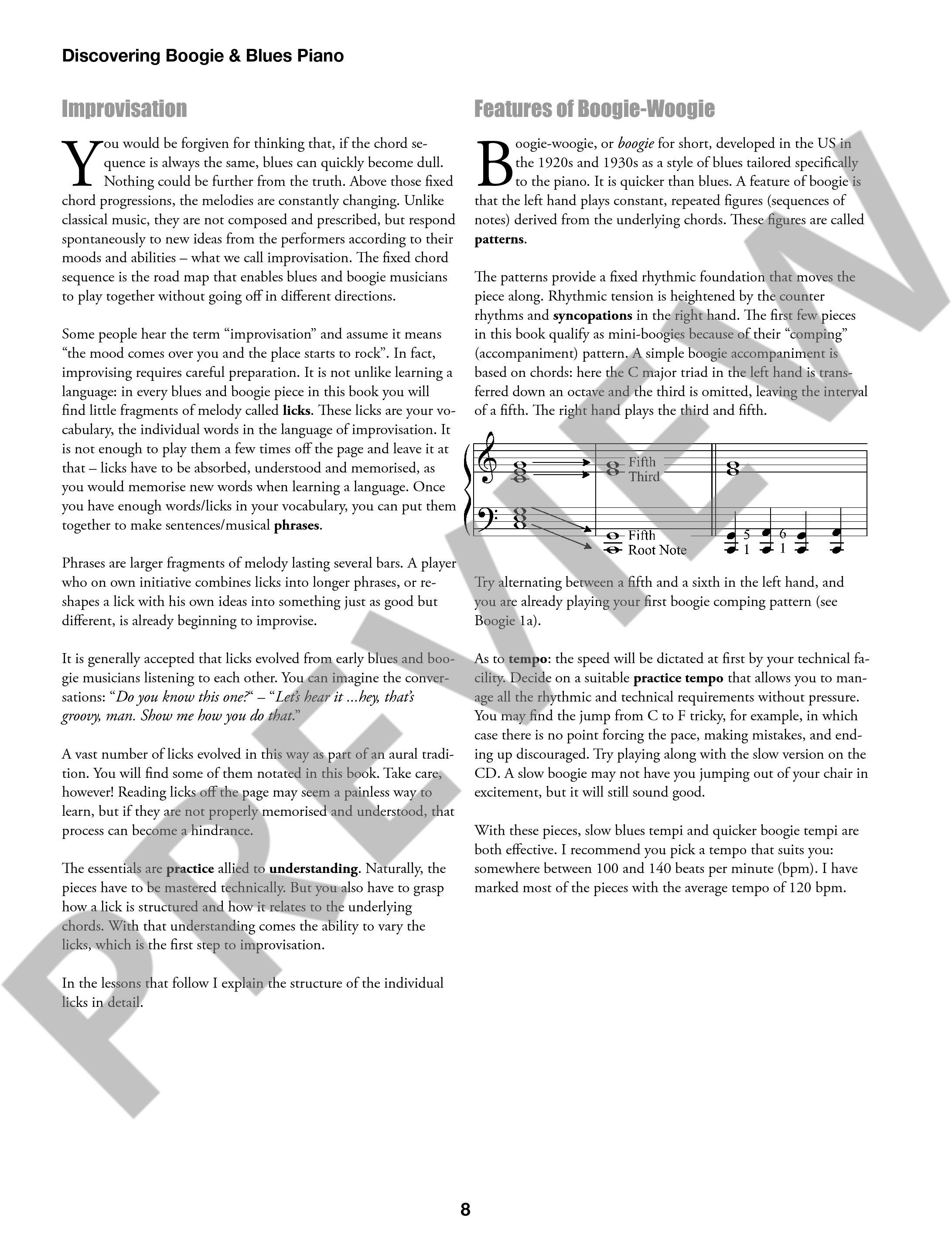 Other Cover Image Discovering Boogie & Blues Piano 