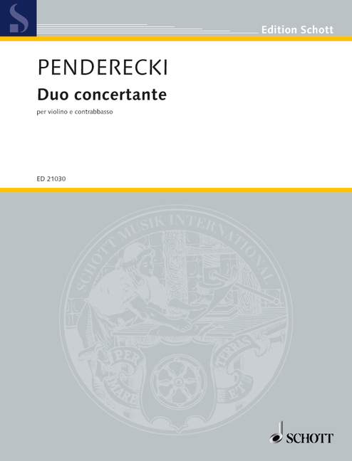Front Cover Image Duo concertante 