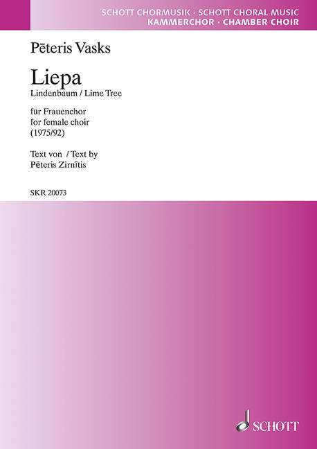 Front Cover Image Liepa 